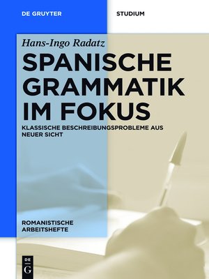 cover image of Spanische Grammatik im Fokus